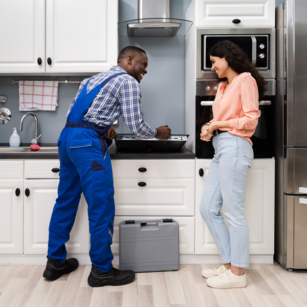 what kind of warranty do you offer on your cooktop repair services in Lawrence County